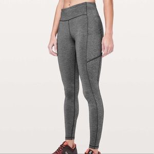 Lululemon - Speed Up Tight 28" - Heathered Black (6)